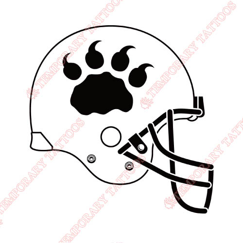 BC Lions Customize Temporary Tattoos Stickers NO.7580